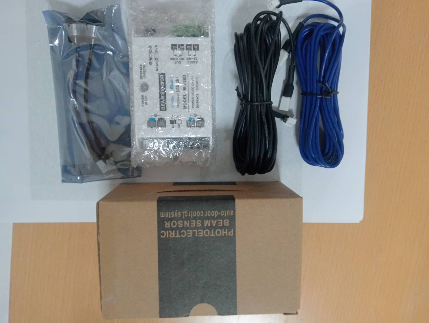 เซ็นเซอร์กันหนีบ กระจกมีกรอบ