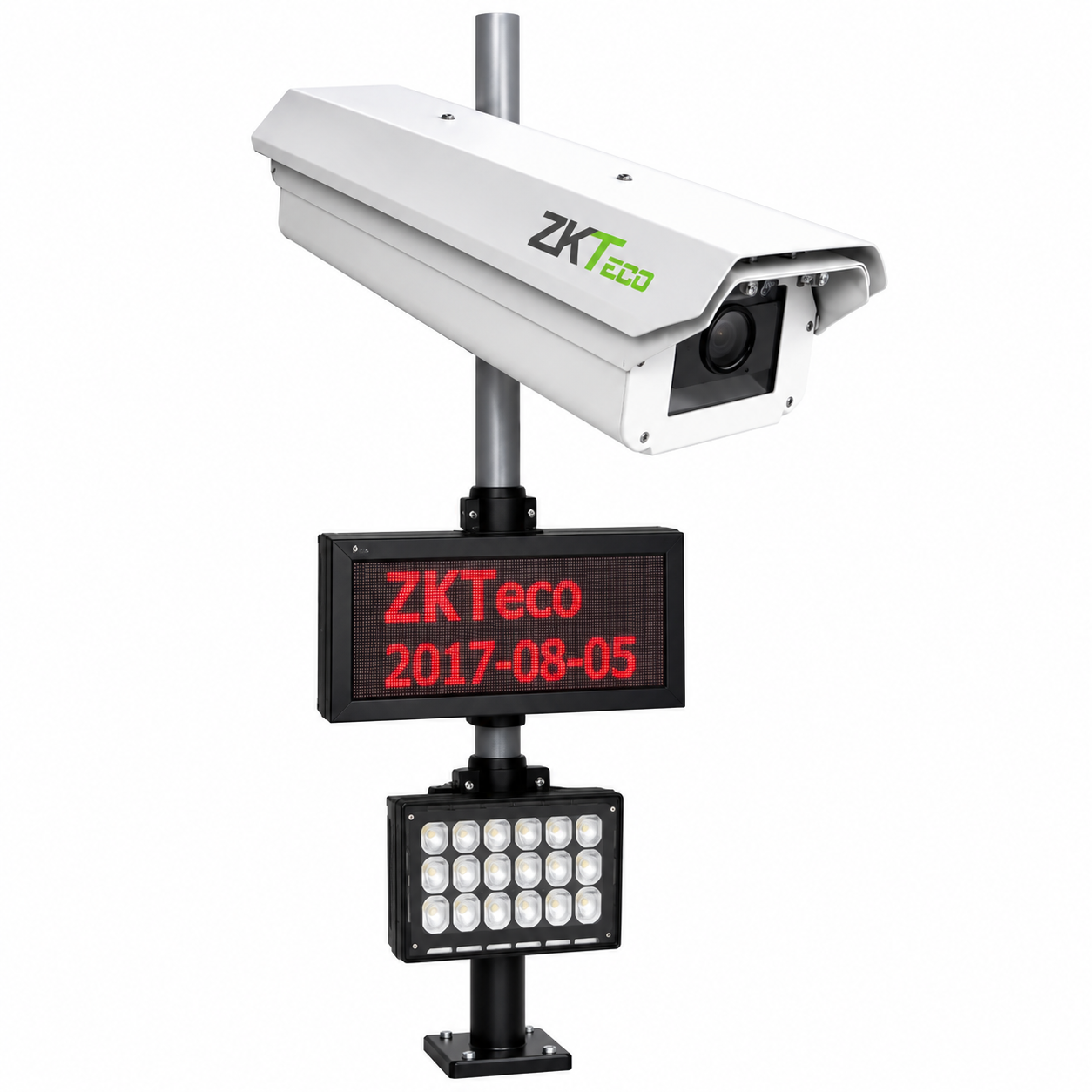 เครื่องอ่านป้ายทะเบียนรถ ZKT