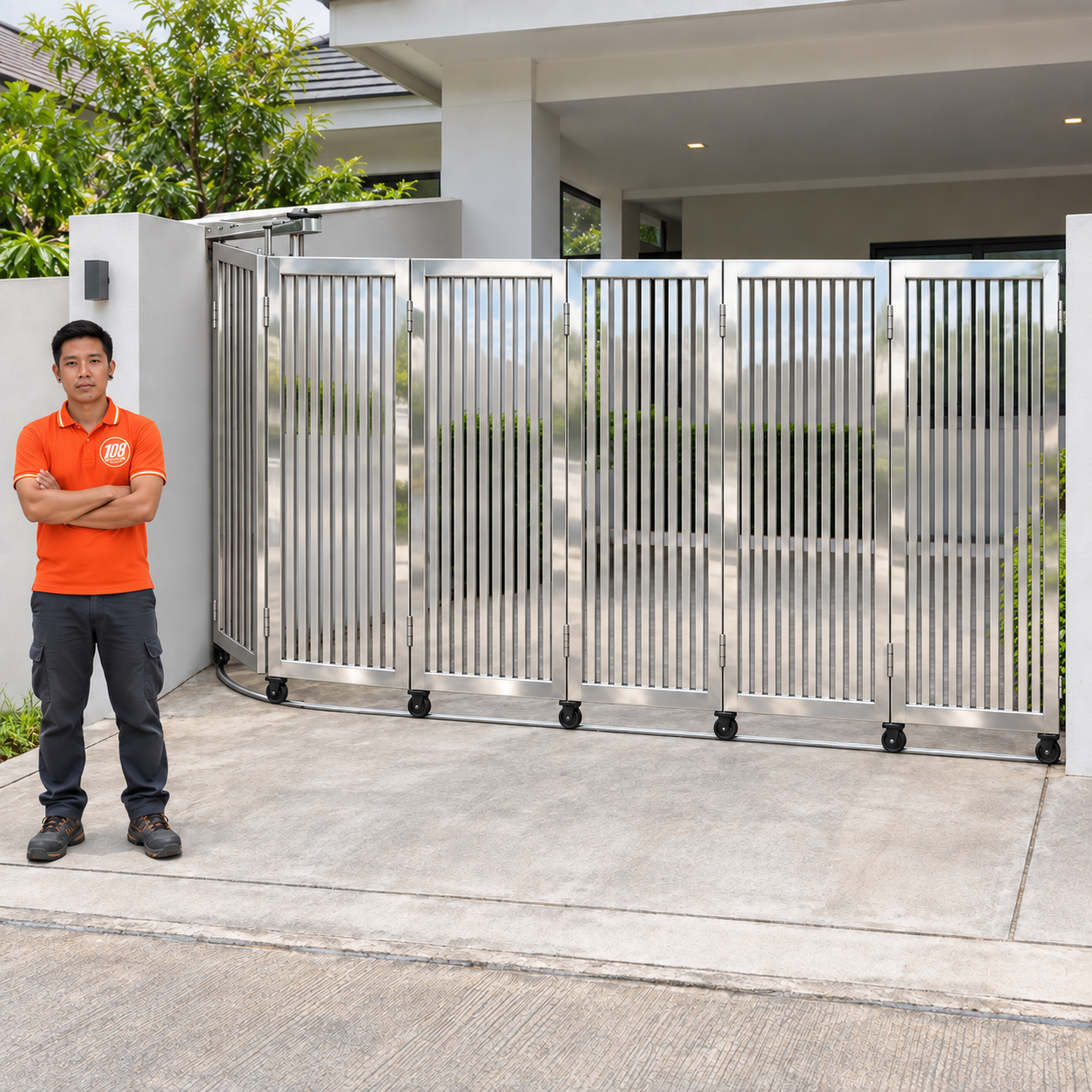 ทำรางโค้งใหม่ สแตนเลส