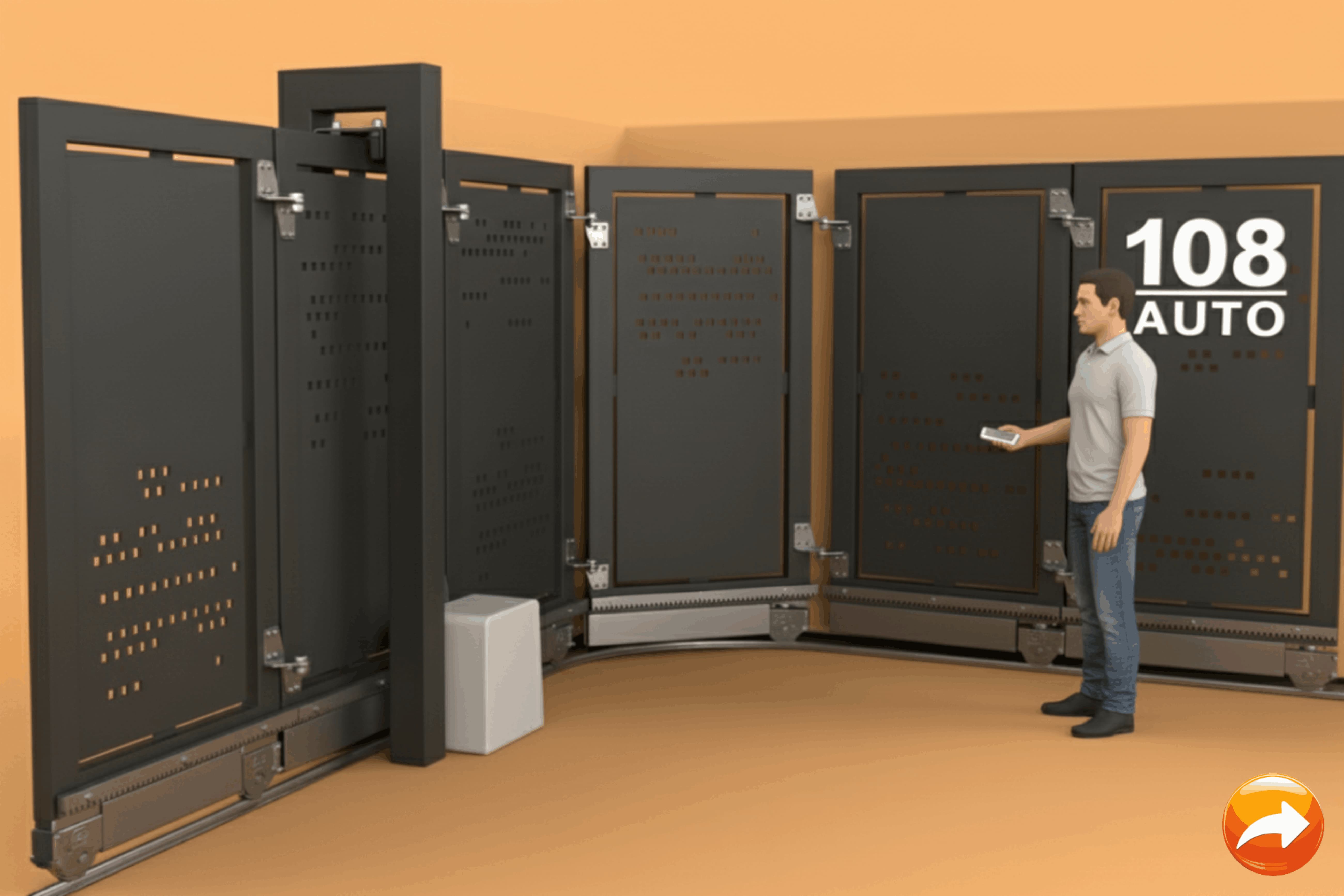 ประตูบานโค้ง