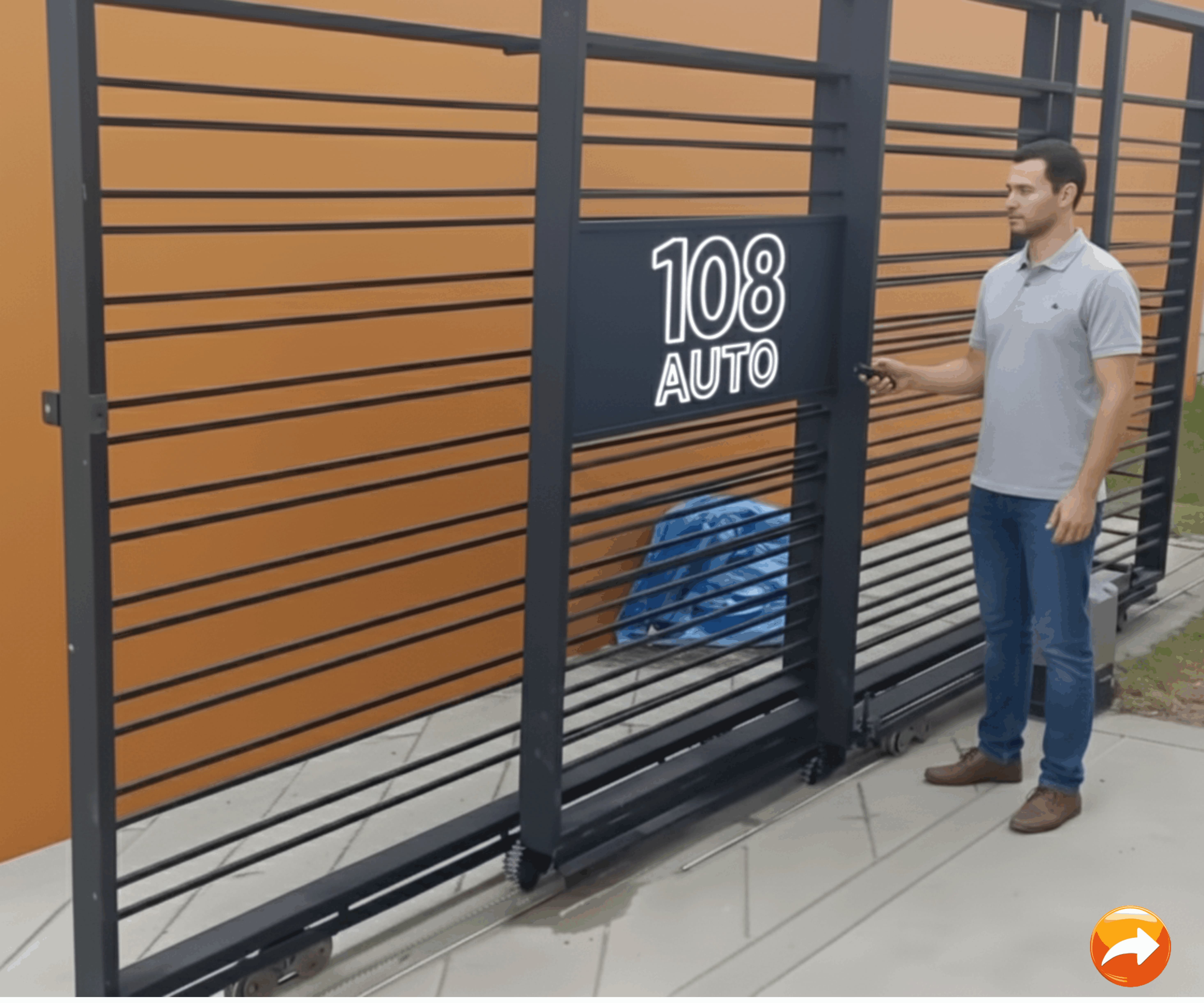 ประตูเลื่อนบานซ้อน